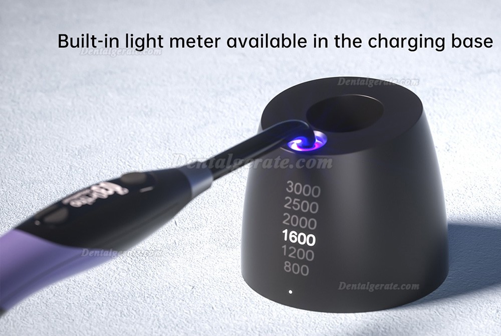 Mecco Q8 LED-Polymerisationslampe f&uuml;r die Zahnmedizin mit integriertem Radiometer